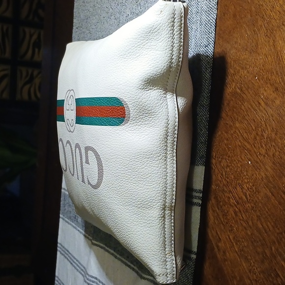 AUTHENTIC GUCCI PORTFOLIO CLUTCH HANDBAG PURSE LEATHER - Picture 9 of 16